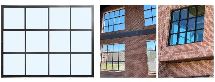 Folding Screen Slimline Tall Doors And Windows Ultra Narrow Double Glass Aluminum Alloy Profile