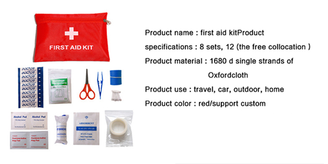 First Aid Kit ,100 Piece - Small First Aid Kit for Camping, Hiking, Backpacking, Travel, Vehicle, Outdoors