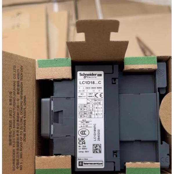 Schneider Electric LC1D18M7 TeSys D Contactor 3 Pole 3NO AC-3 440V 18A 220VAC Coil
