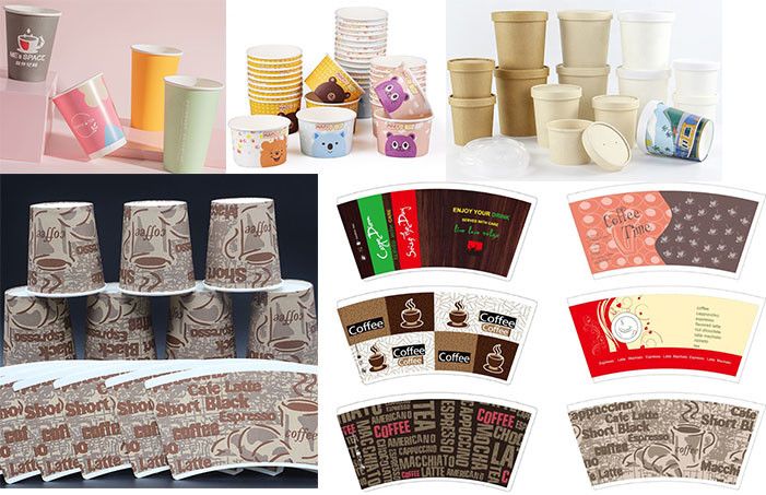 Food Grade Paper Cup Raw Material PE Coated Paper Cup Roll