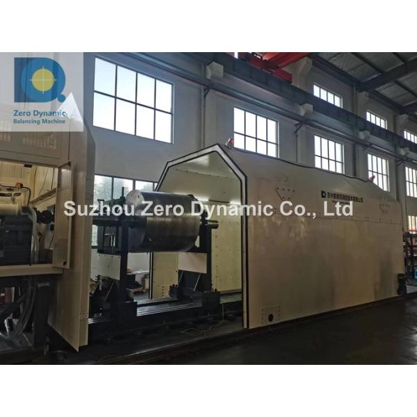 High Precision 20 Ton Wind Turbine Rotor Dynamic Balancing Machine