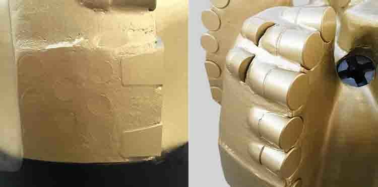 12-1/4" PDC Tricone Drill Bit Durable For Hydrology Well Drilling OEM Serive