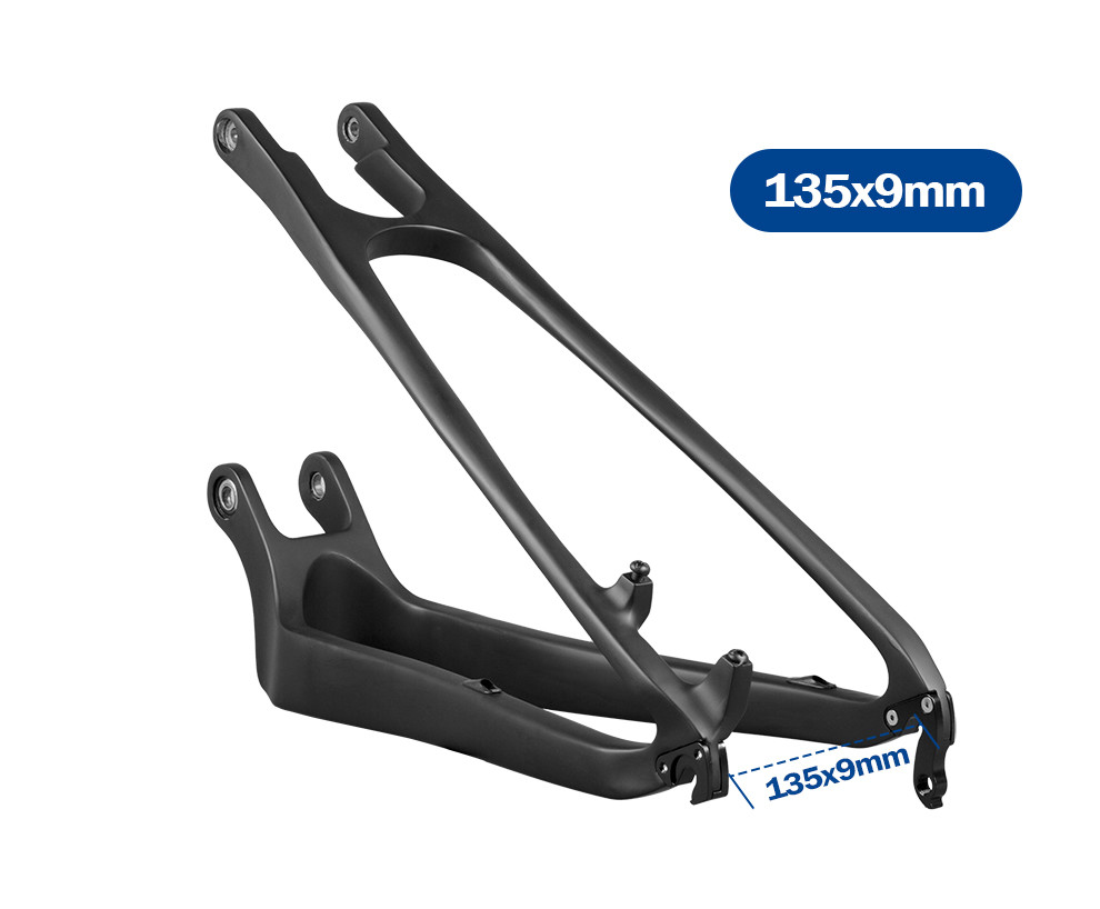 XC Full Suspension Bike Frame Part 29 Mountain Bike Boost Frame Rear Forks