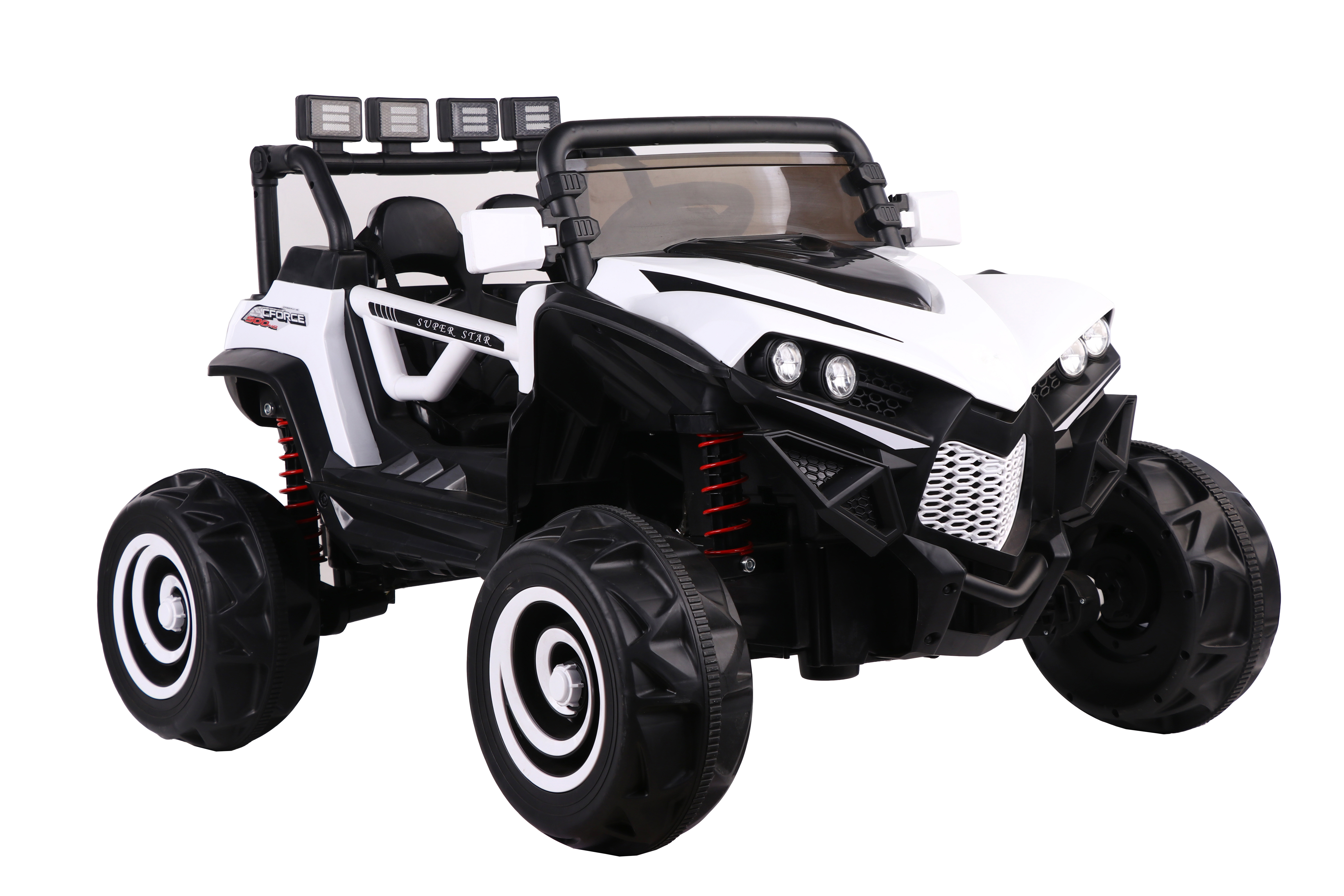 Unisex Electric Ride On Cars with Parental Control and Colorful Customization Options