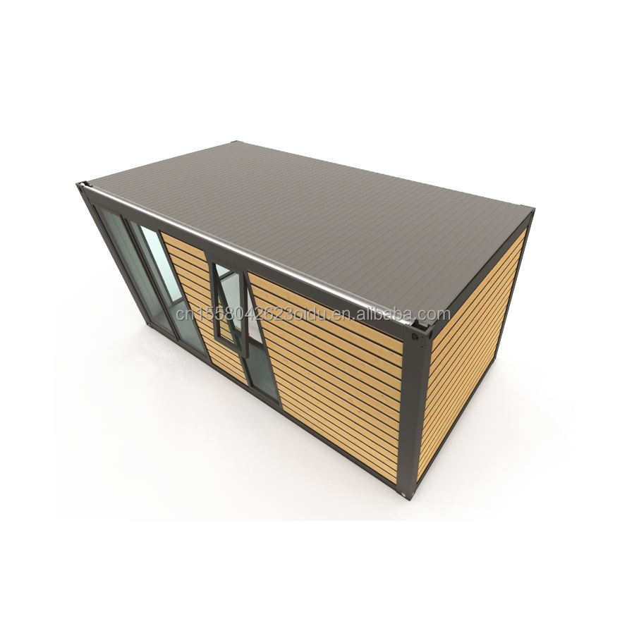 20 40 FT Modern Design Expandable Container Prefabricated Wooden Color Garden House for a Customized Living Experience