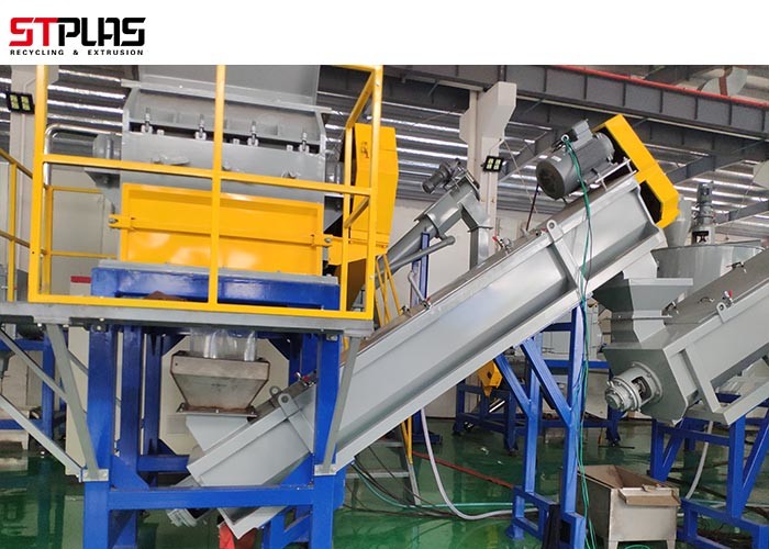 Fast LDPE Waste Film Plastic Recycling Machine And Washing machine With Long Service