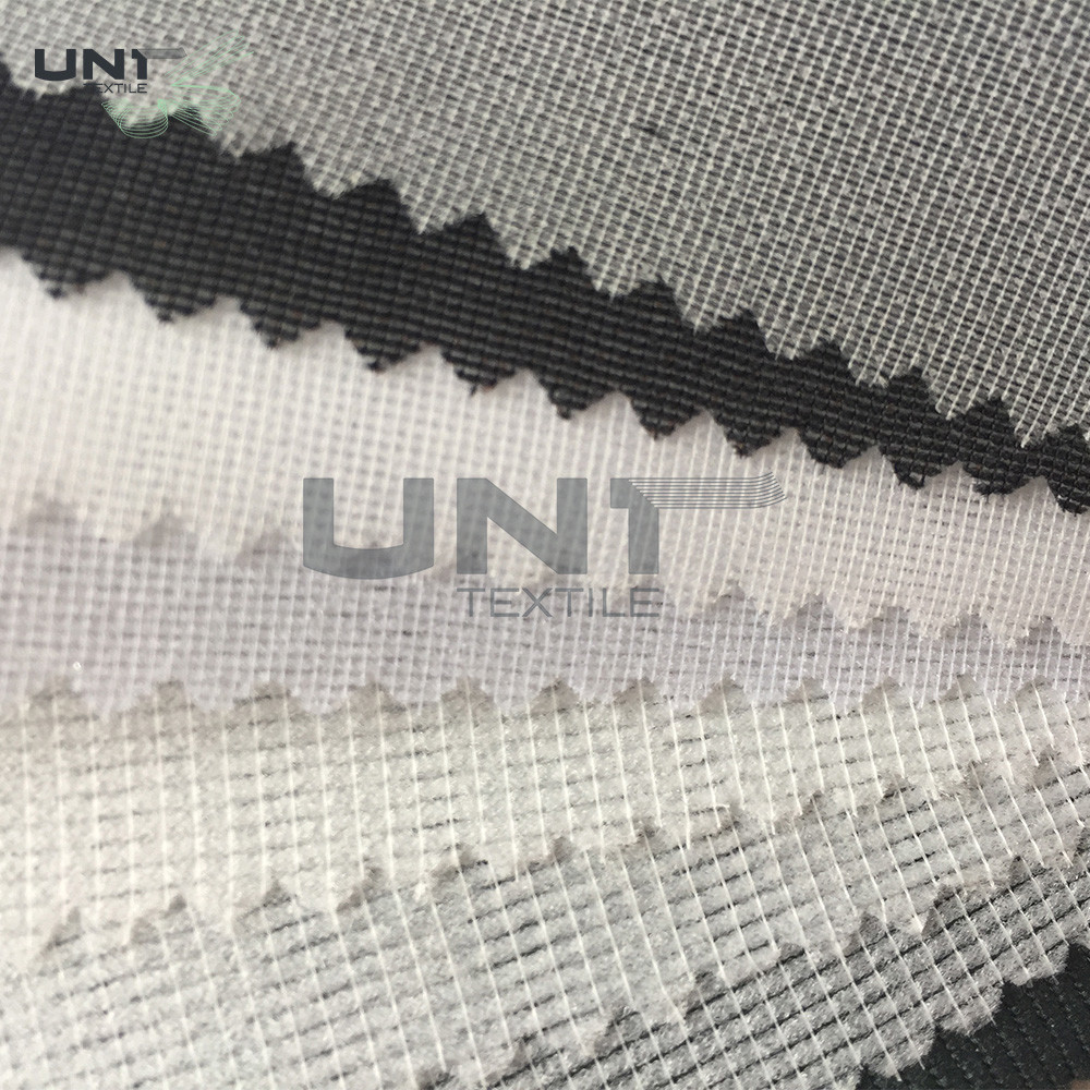 Double Dot Coating Interlining With Width 36-60 Inches And Shrinkage ≤1%