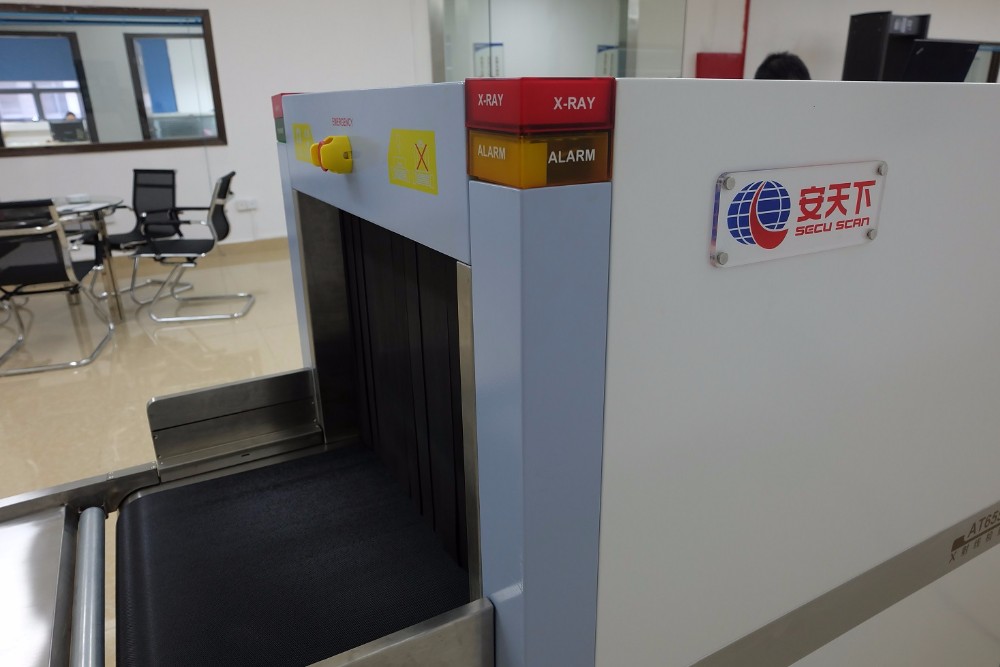 Airport security X Ray Baggage Scanner for detecting weapons , high penetration 38mm steel