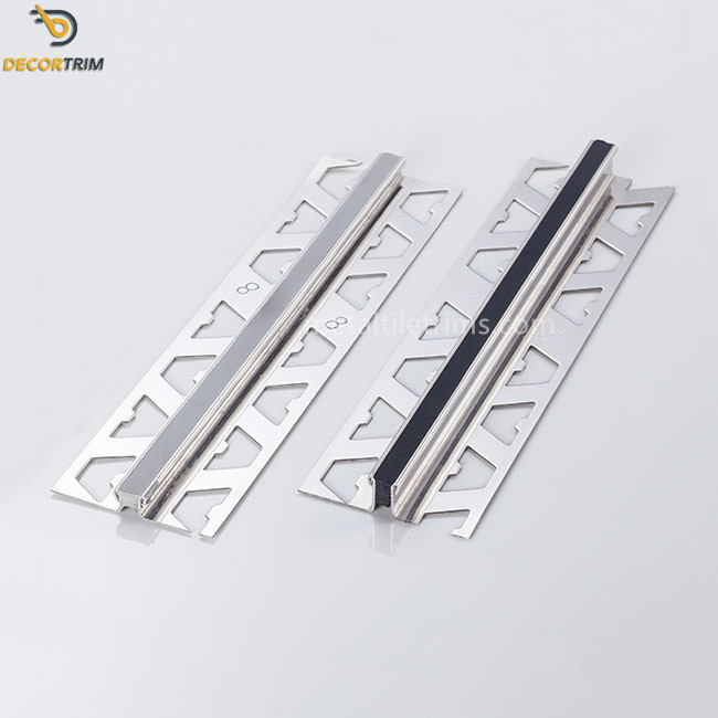 Stainless Steel 201 Expansion Joint Profile Strip 8k Mirror Finish