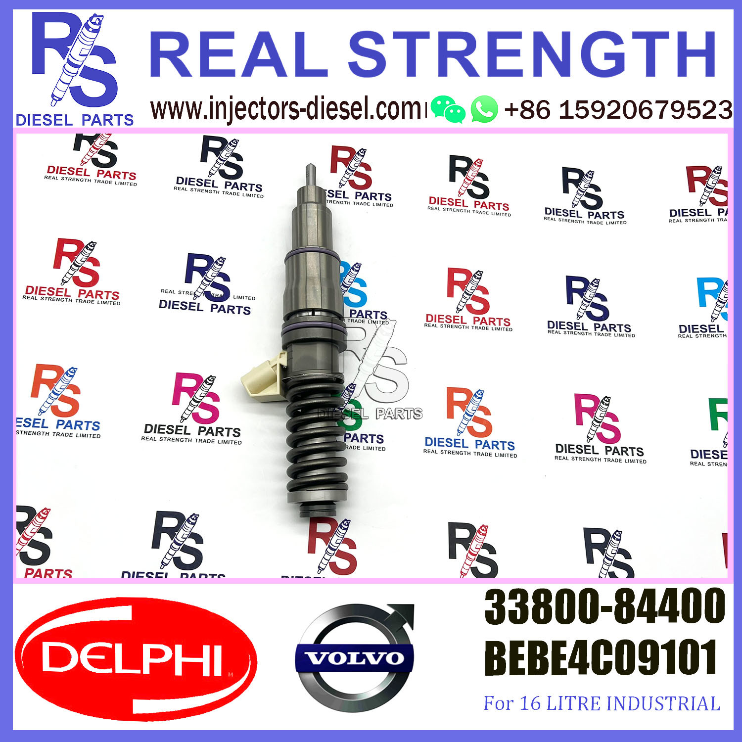 Diesel Pump Hyundai Fuel Injector 33800-84400 BEBE4C09101 E1