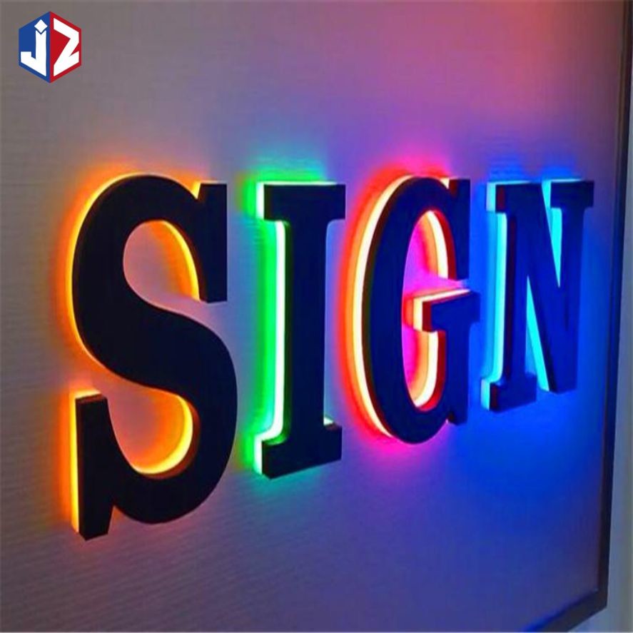 1.5cm-6cm Mini Illuminated Acrylic Signs LED Strip Light Source