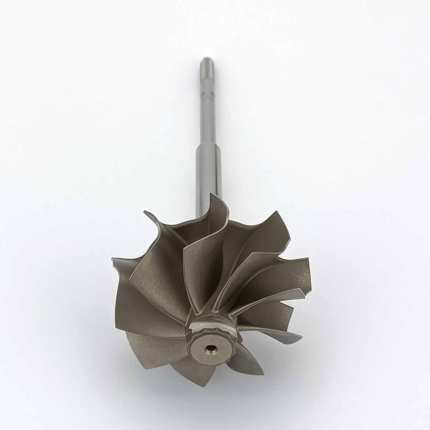 MS-TECH Turbo B58 Turbine Wheel Shaft Ind 60mm Exd55mm Blades 9 Length131mm