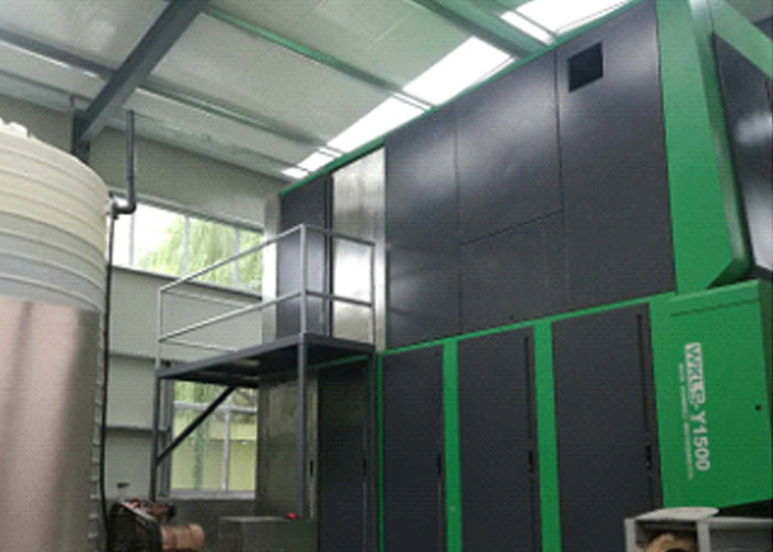 SUS304 Green Sludge Belt Filter Press 0.4MPa Sludge Dewatering Screw Press Machine