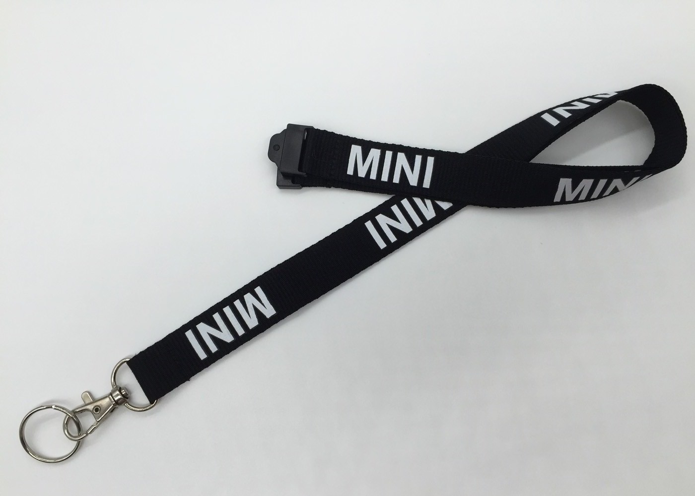 fashionable 2.0 CM Silk-screen printing. Polyester lanyards with any Logo