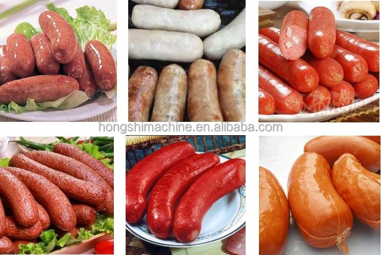 Electric High Quality Meat Sausage Filling Stuffing machine Automatic Pneumatic Quantitative Sausage Stuffer Twister Machine