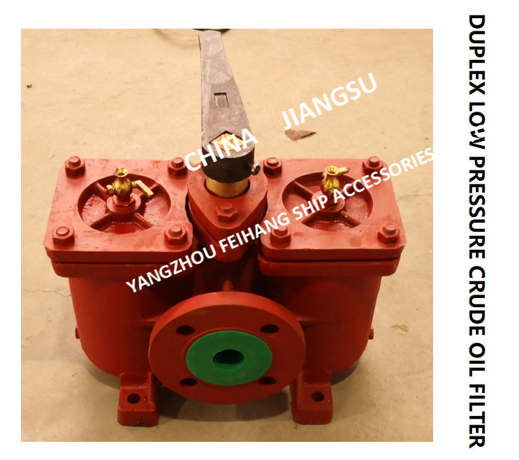 Marine Duplex Oil Filter And Duplex FUEL Oil Filter AS40-0.18/0.13 CB/T425-94 Cast Iron Body,With Filter Element
