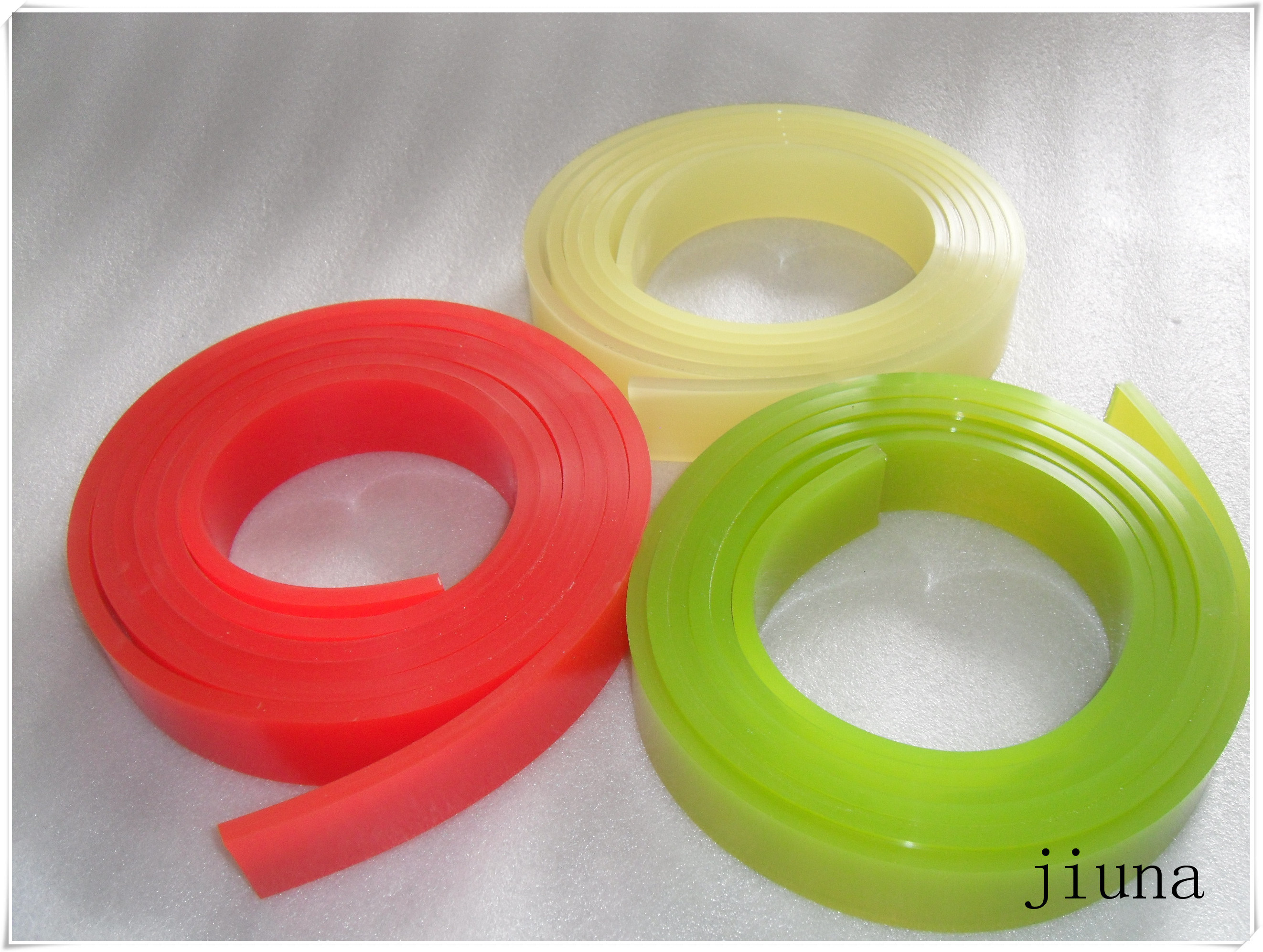 4 Meter Length PU Squeegees In Roll For Ceramic Ink Printing Machinery