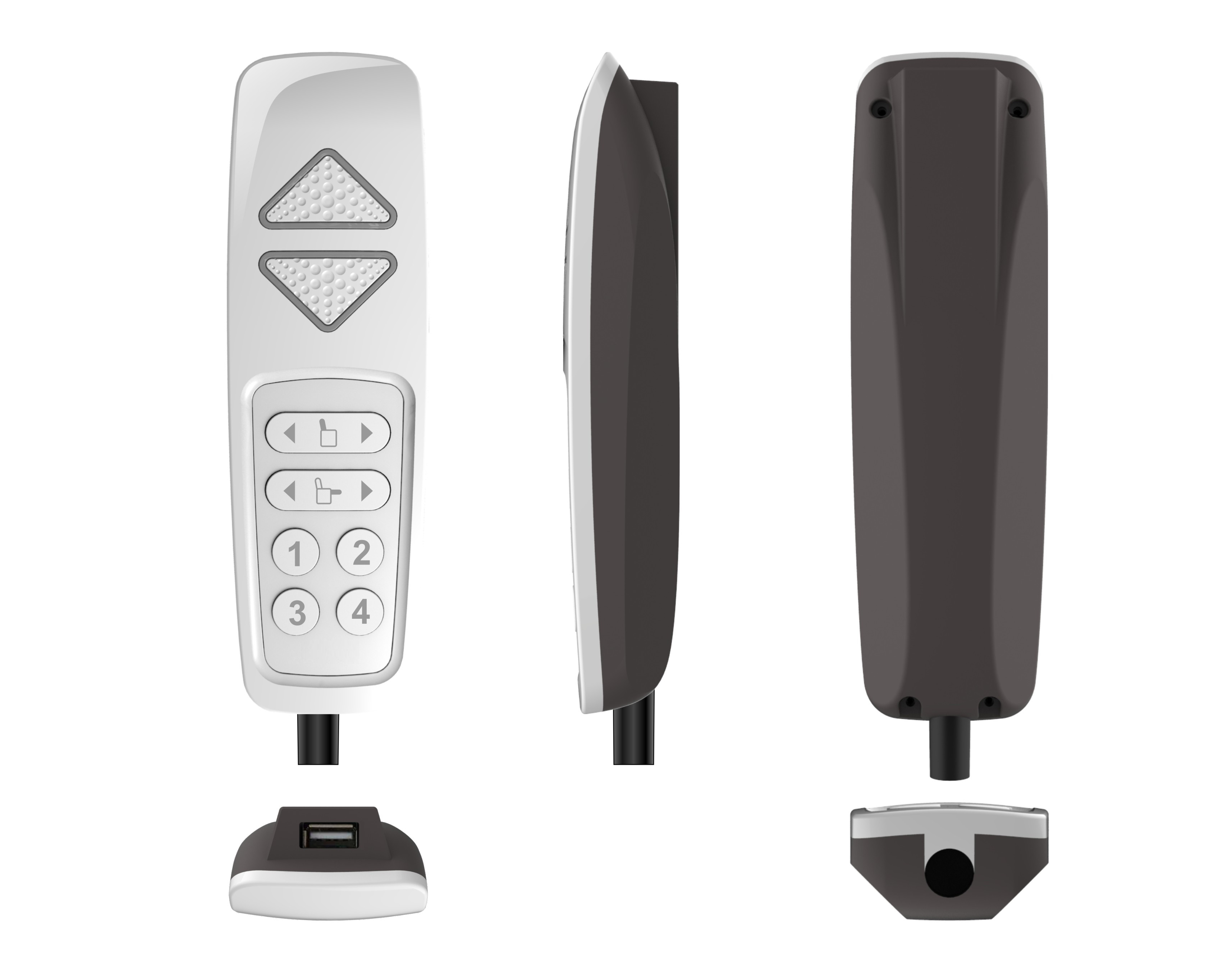 Quick Response Wifi Remote For Set Top Box Far Reception Range Unique Design