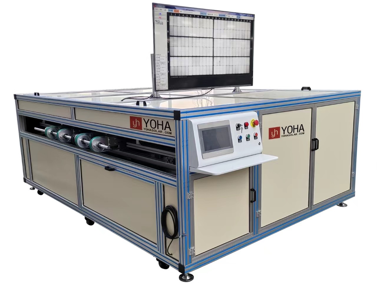 Automatic Solar Panel EL Tester: Electroluminescence Module Tester with Touch Screen for Large Panel Measurement