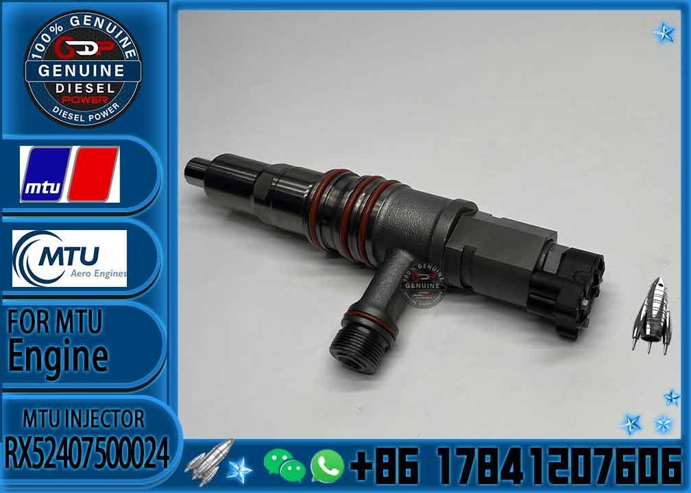 Diesel Engine Common Rail Fuel Injector RX52407500024 FOR MTU 4000 ENGINES