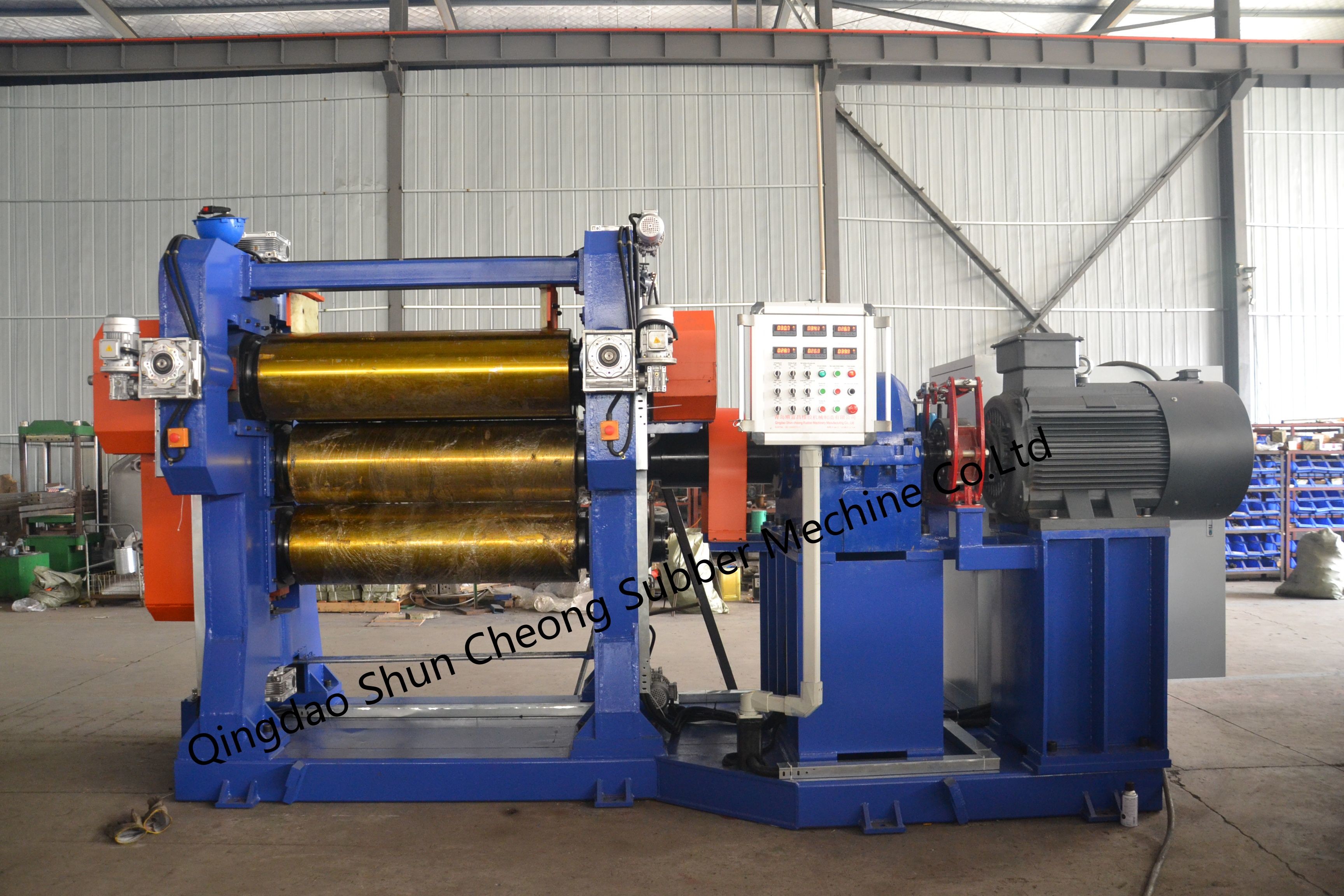 High Precision Rubber Sheet Calender Machine With 2 3 4 Roller