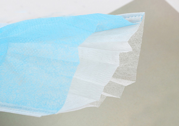 2 Ply 3 Ply Mouth Mask Disposable , Disposable Pollution Mask For Hygiene