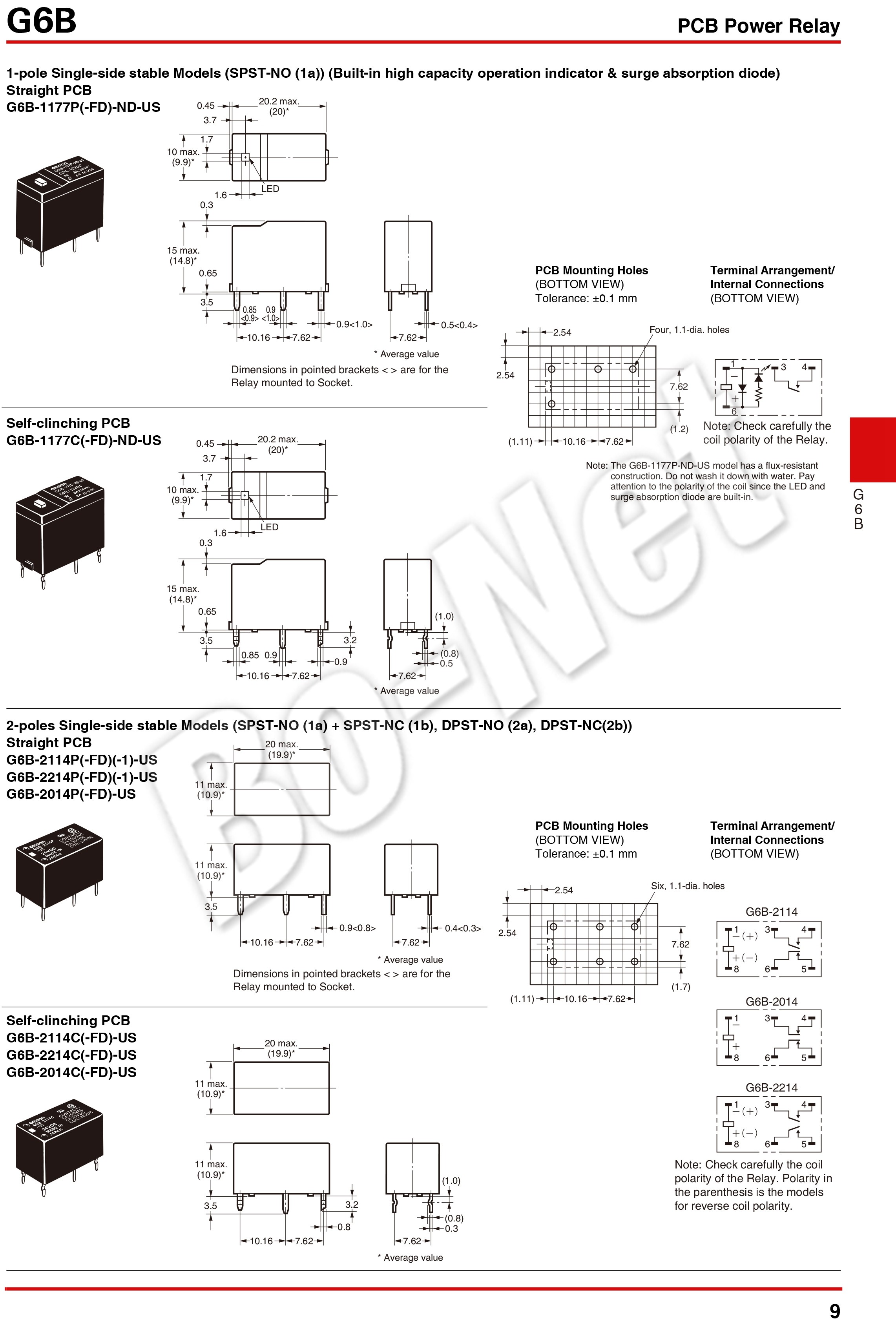 G6B-2014P-US-5VDC Omron orignal new electromagnetic relay G6B-2014P-US-12VDC G6B-2014P-US-24VDC