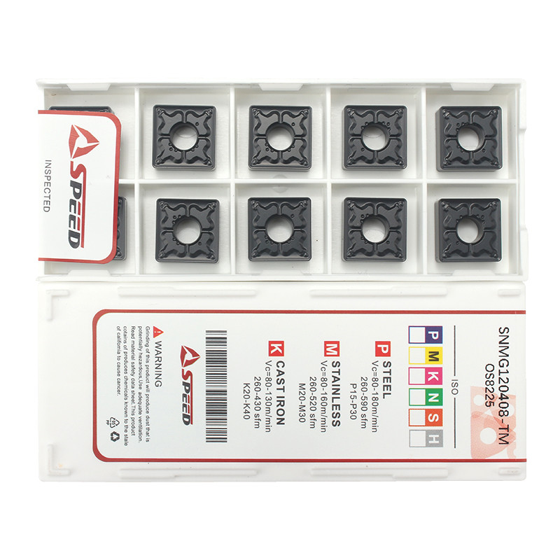 SNMG120408 SNMG CVD Coated Carbide Inserts for Steel Precision and Reliability