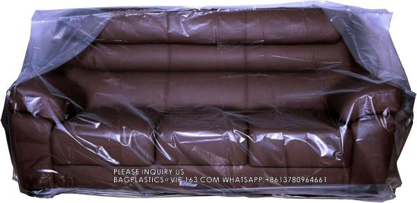 Furniture Cover – Dust-Proof Moving Bag For Sofa, Moving Boxes – Clear &