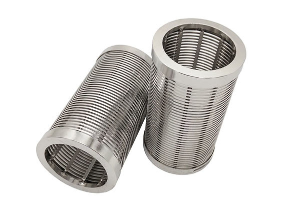 304 Stainless Steel 219mm Well Water Screen Filter Continuous Slot