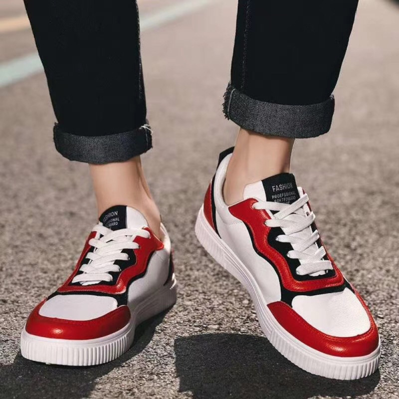 Color Matching Cool Skate Shoes Men's Skateboarding Shoes