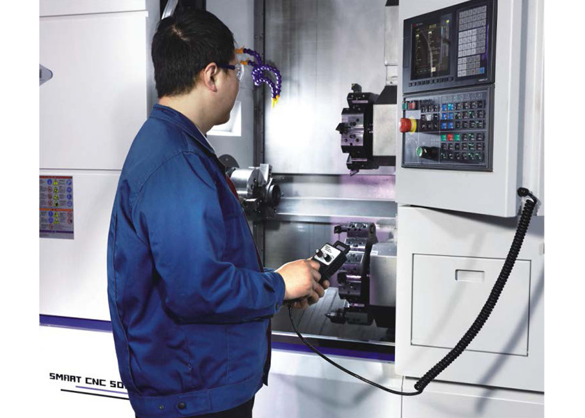 Linear Motion Multi Turrets CNC Horizontal Turning Machine