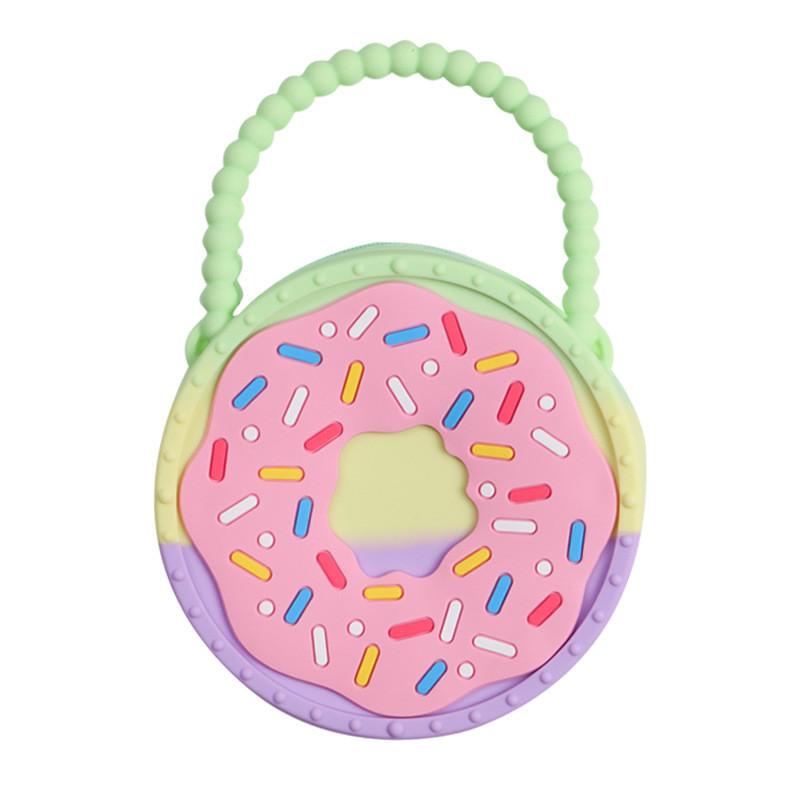 Children Decompression Toy Bags Silicone Girl Boy Unicorn Pop Press Schoolbag