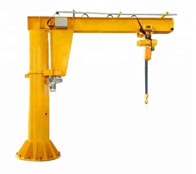5T Column Cantilever Crane With Hoist BZD High Performance
