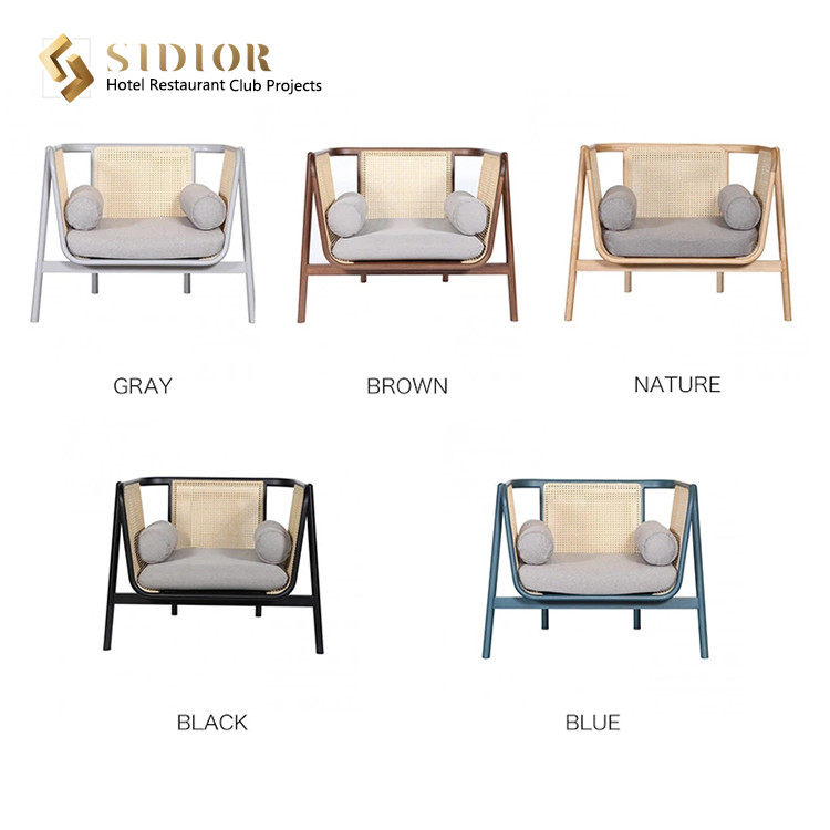 Lobby Sofa, Morden Sofa, Solid Wood sofa, Leisure sofa, Fabric Upholstery,Movable Cushion, Club, Hotel High Quality Sofa