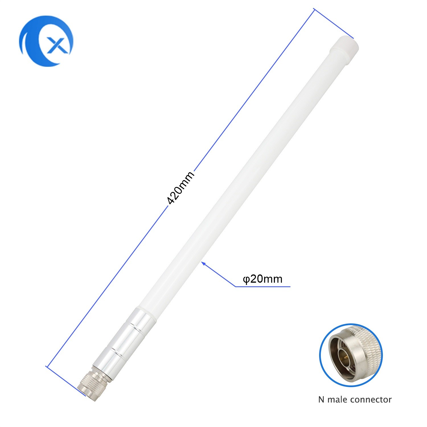 Long Range 4.5dBi 915 MHz Antenna Helium Aerial Kit DC Ground