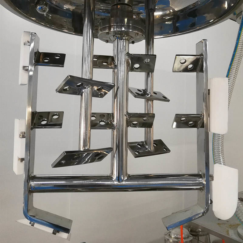 Vacuum Cream Making Equipment Homogenizer Emulsifier Mixing Machine Cosmetic Homogenizer