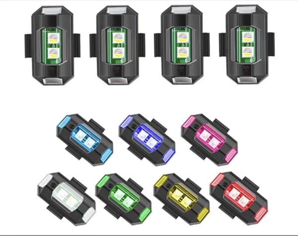 Motorcycle flash aircraft light magnetic suction drone warning light locomotive