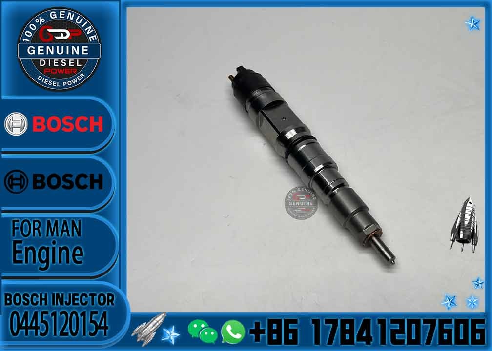 Fuel Injectors 0445120155 0 445 120 154 Common Rail Injector 0 445 120 155 0445120154 for MAN engines