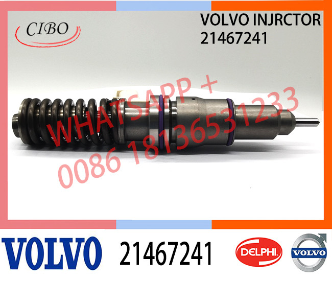 EC380 Excavator Diesel Fuel Injector Assembly VOE21467241 21467241