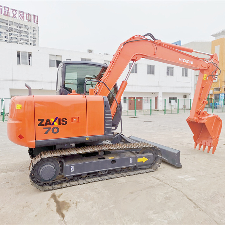 Used Hitachi ZX70 Excavator with Original Hydraulic Cylinder Japan Made Good Condition