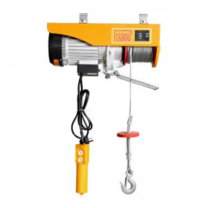 Buy cheap Construction Electric Wire Rope Hoist 1000kg High Efficiency Stable Performance product