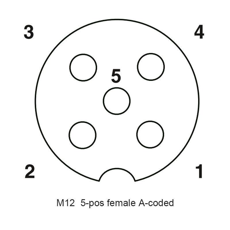 3 4 5 6 8 12 17pin M12 Right Angle Waterproof Connector Male Female 90 Degree Connector