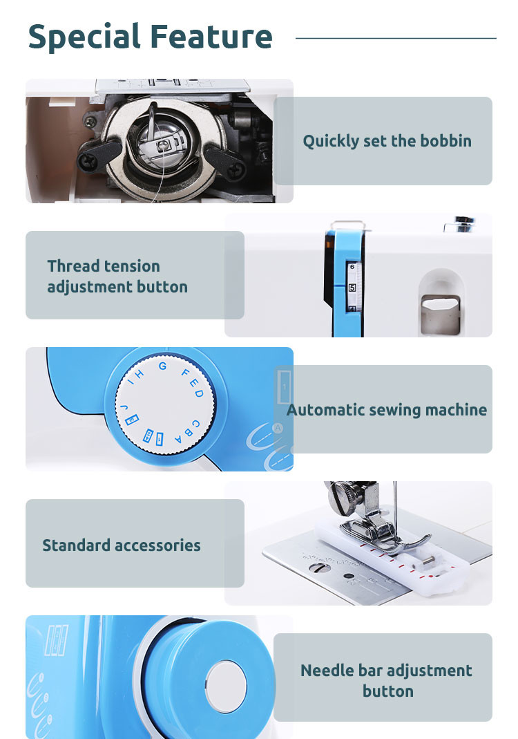 Shoes 1 Needle Embroidery Machine 850rpm Household Electronic