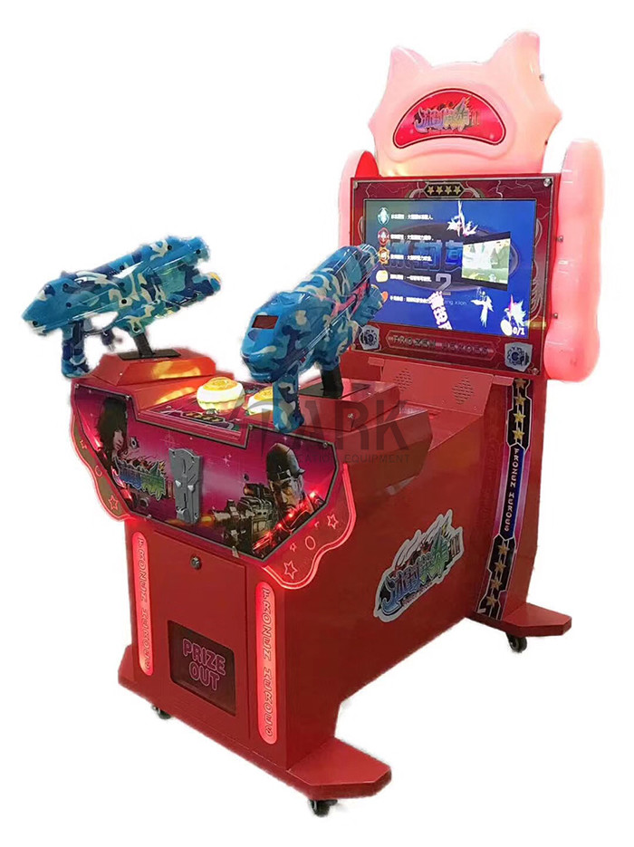 Frozen Heroes Electric Shooting Arcade Game Machine For Kids Entertainment