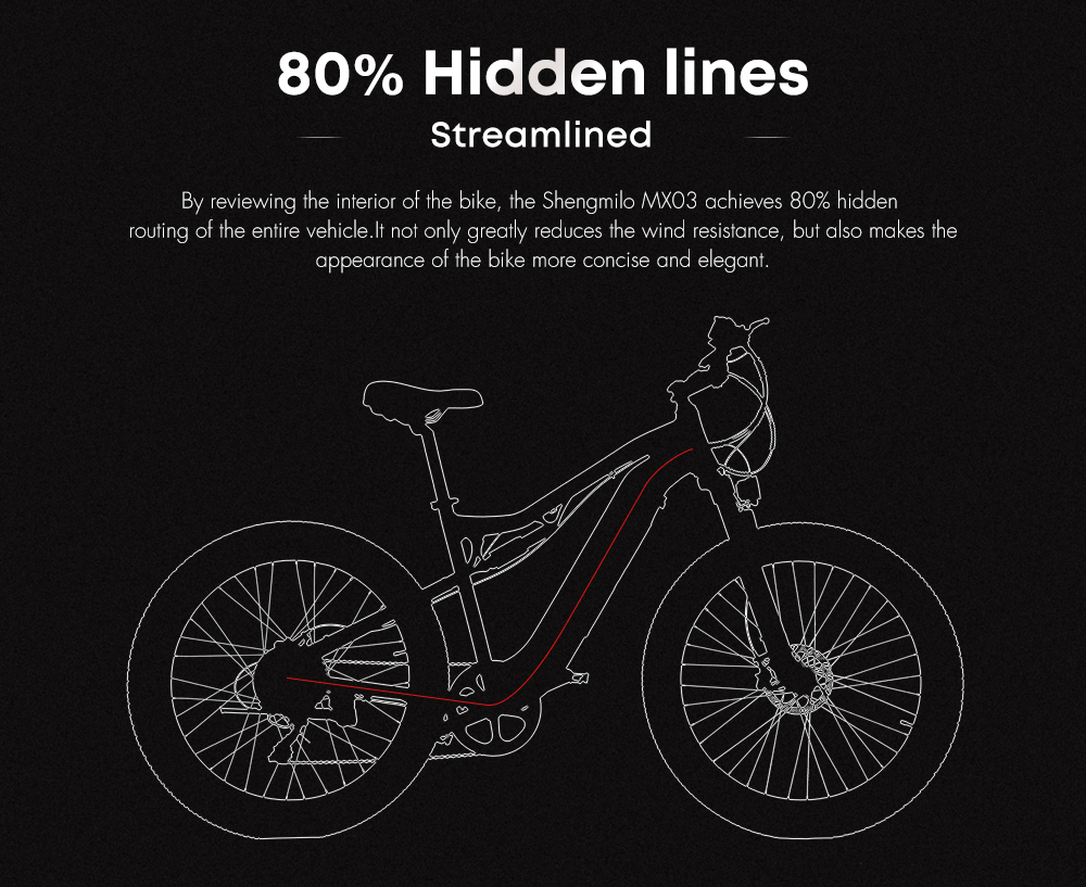 48V 1000W Power MTB Electric Mountain Bike With 17.5ah Lithium Battery Disc Brake