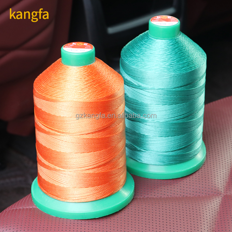 Tex 135 UV Proof 16oz Bonded Sewing Thread Bonded Polyester Thread Weight/Cone 450g