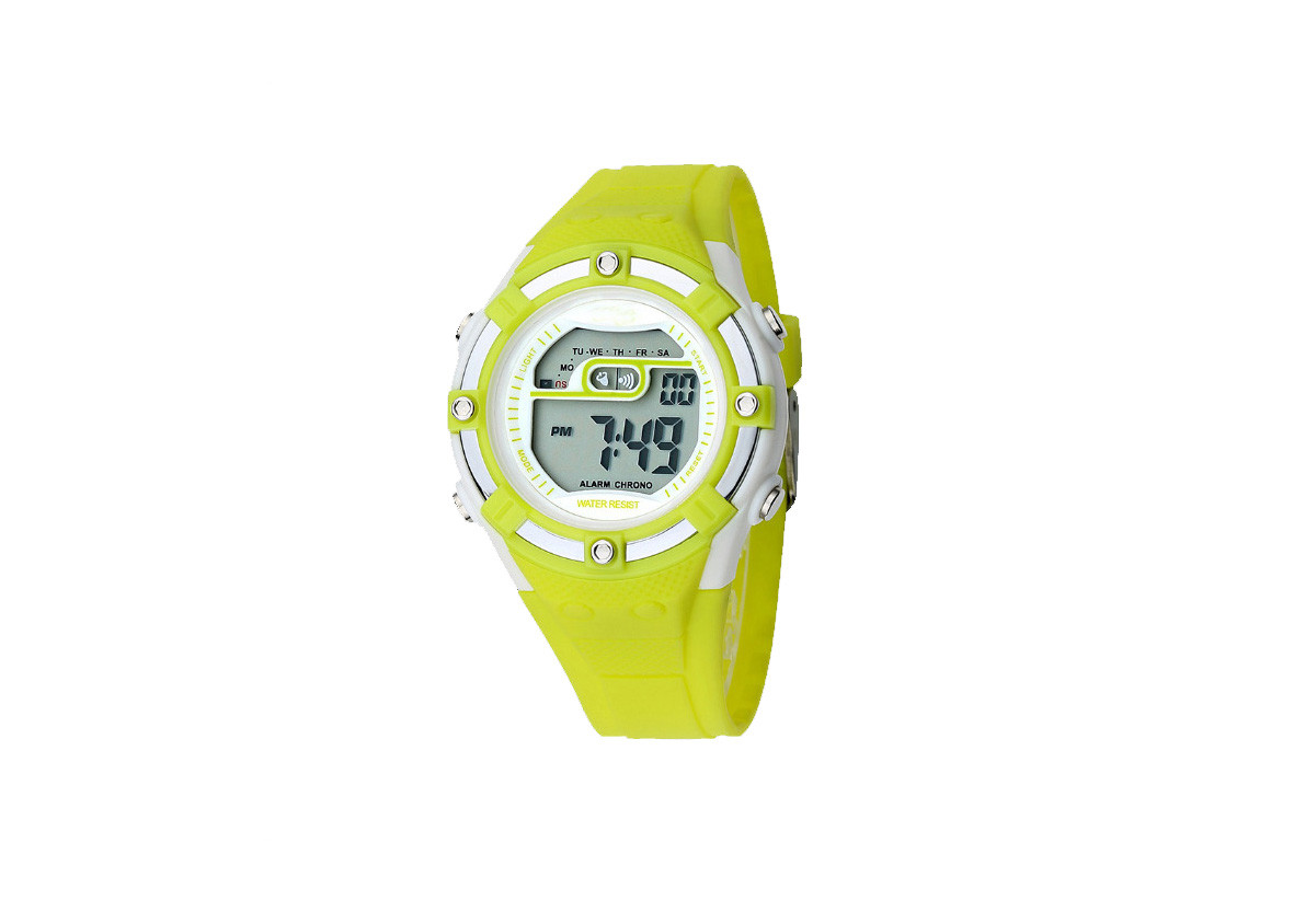 Sports Alarm Children's Digital Watch Chronograph Water Resistant Multi Color