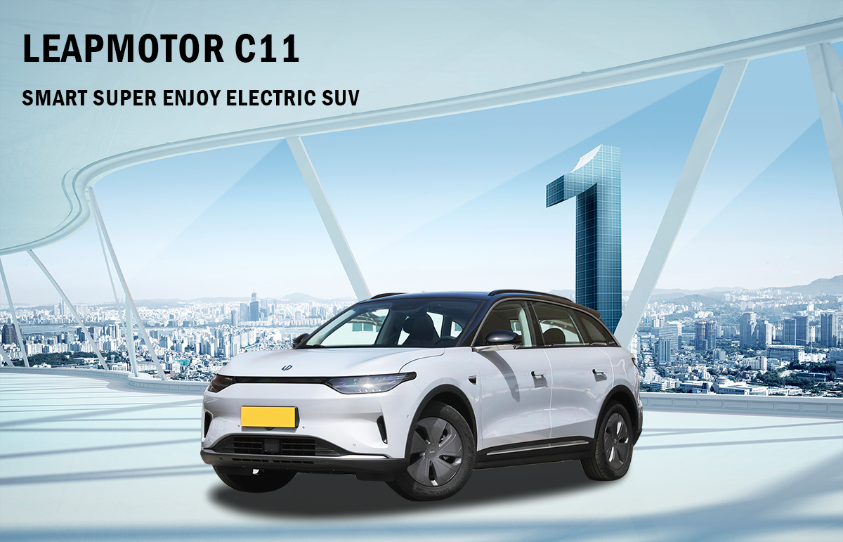 LEAPMOTOR c11 High Speed Electric Car Made In with Max Speed of 180 Km/h and 5 Seats 's Fast Shipping