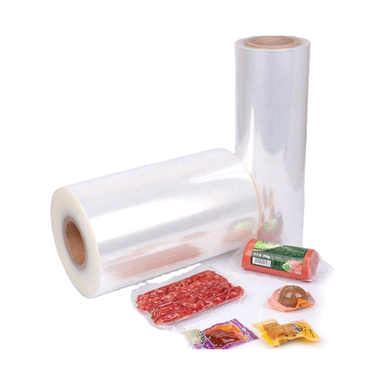 Printable Logo Laminated PVDC Thermoforming Film Medium Barrier Multilayer PA PE Food Packaging Material